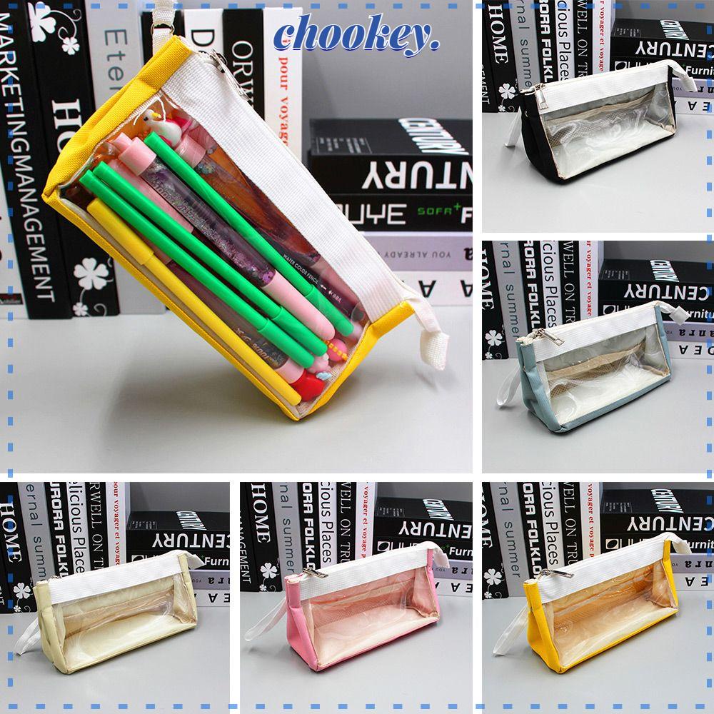 CHOOKEY Túi Đựng Bút Chì Họa Tiết Dễ Thương Dành Cho Học Sinh