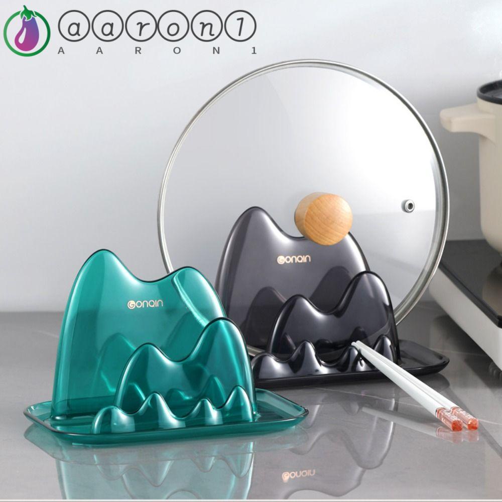 AARON1 Giá Đỡ Muỗng Bằng Nhựa Tiết Kiệm Không Gian Hình Ngọn Núi