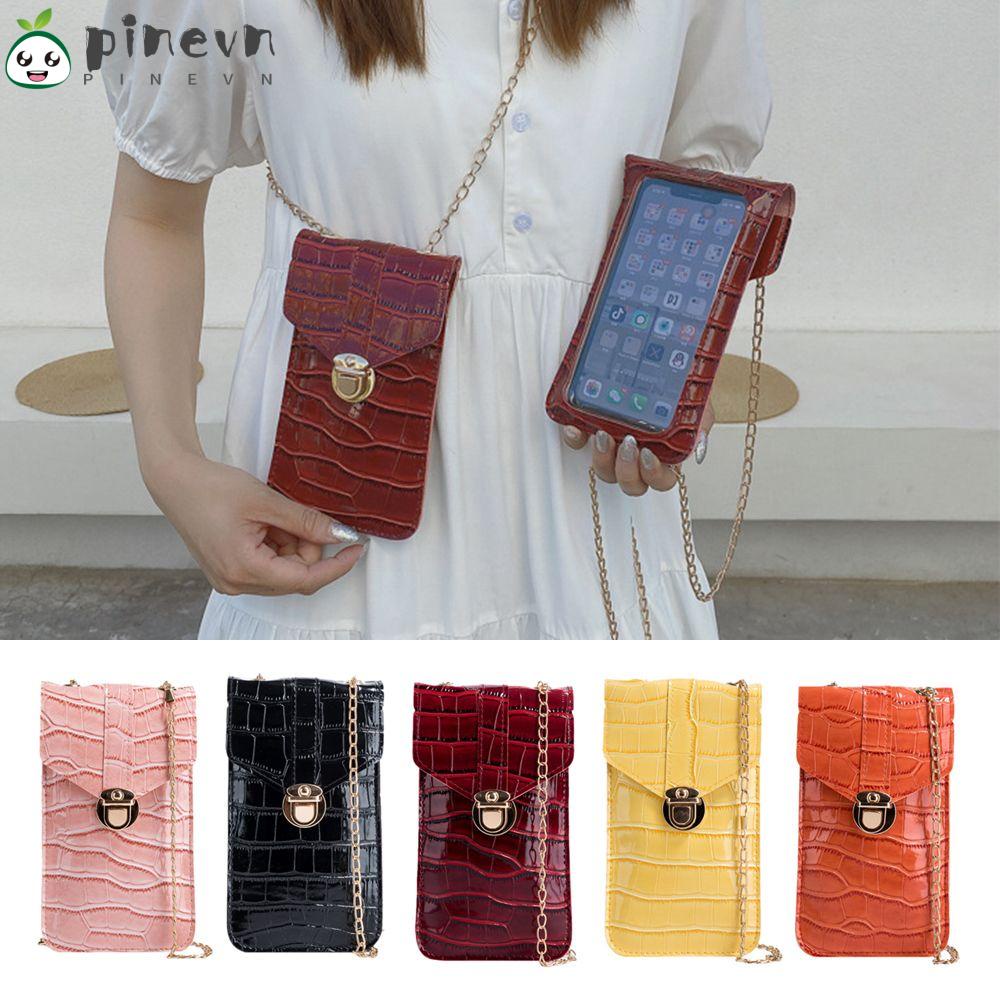 PINEVN Túi Xách Đeo Vai Cỡ Lớn Đựng Thẻ Đa Năng Tiện Dụng