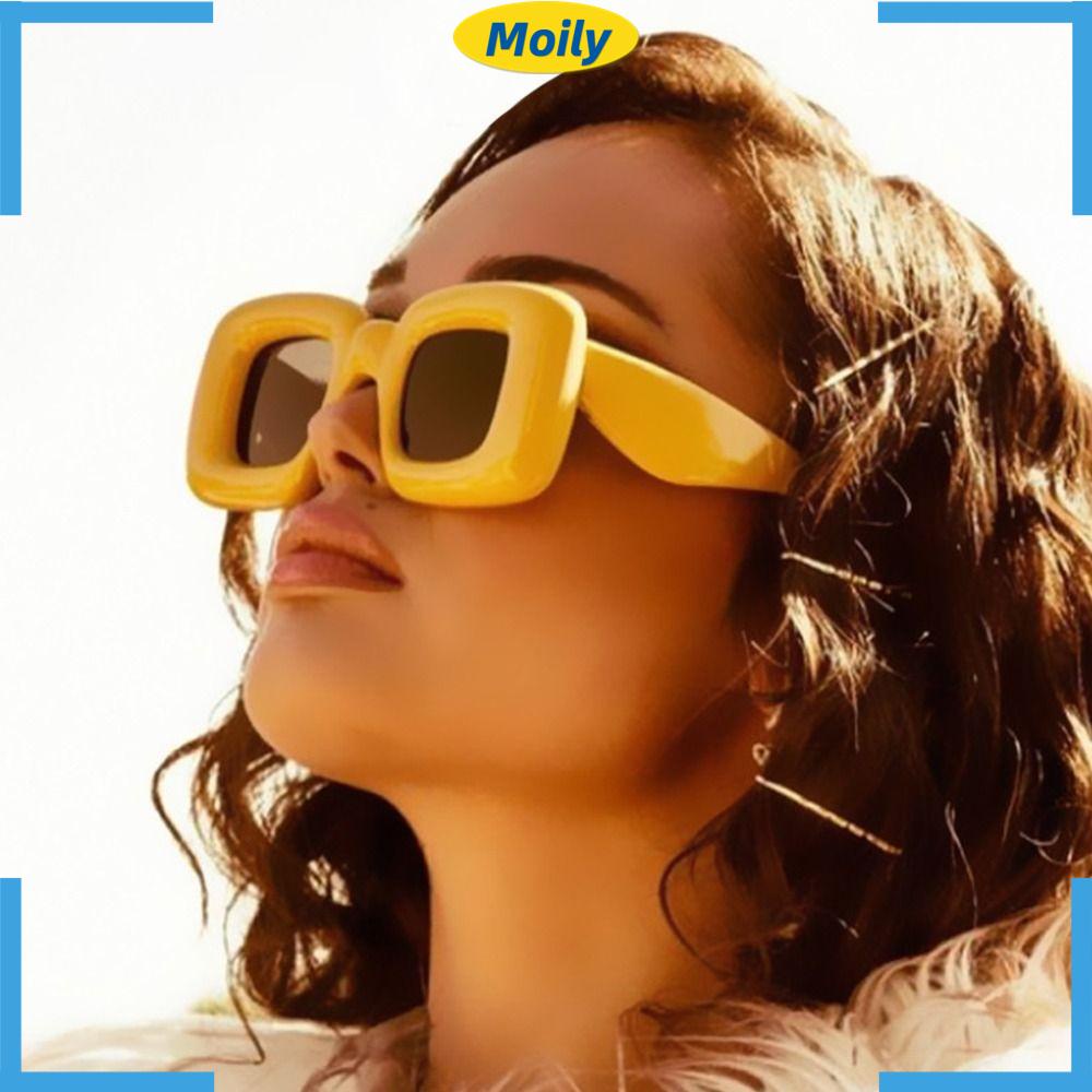 MOILYVN Kính Râm Nữ Y2K Phong Cách Retro