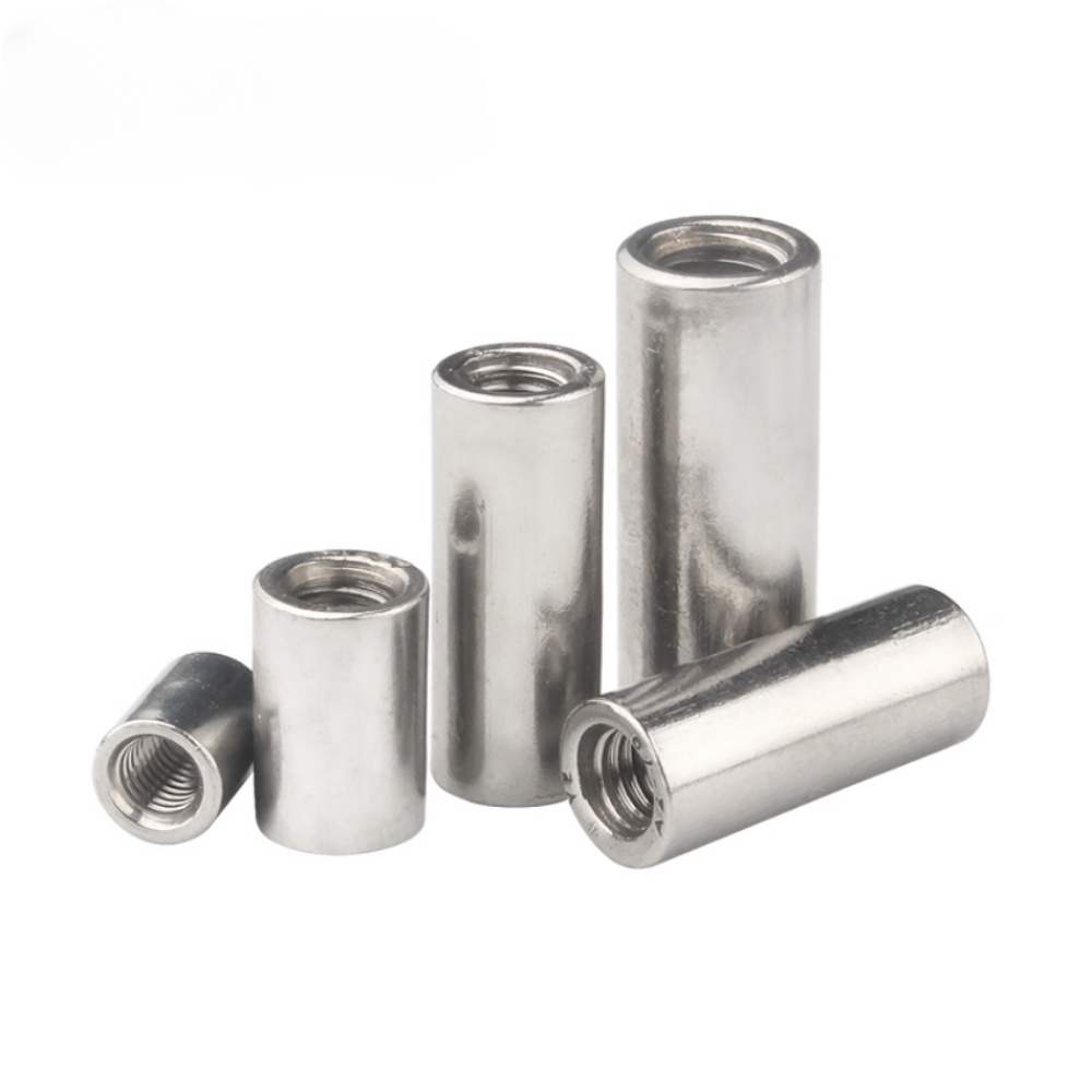 Đai Ốc Hình Trụ Nối Dài SUS304 M8M10M12M20 Chuyên Dụng