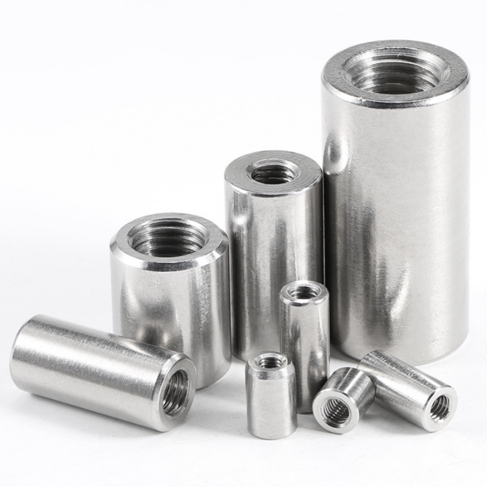Đai Ốc Hình Trụ Nối Dài SUS304 M8M10M12M20 Chuyên Dụng