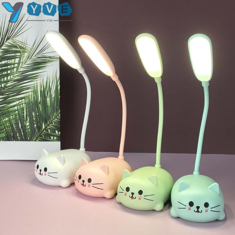 YVE Đèn Led Để Bàn Sạc Usb Có Thể Điều Chỉnh Dành Cho Trẻ Em