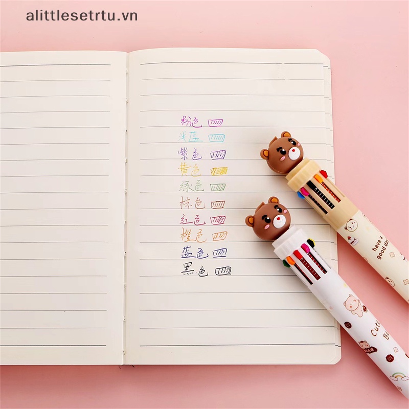 Bút Bi Họa Tiết Hoạt Hình Nhiều Màu Xinh Xắn