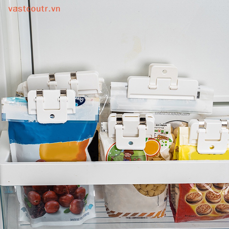 1 Dụng Cụ Kẹp Miệng Túi Thực Phẩm Bằng Nhựa Tiện Dụng