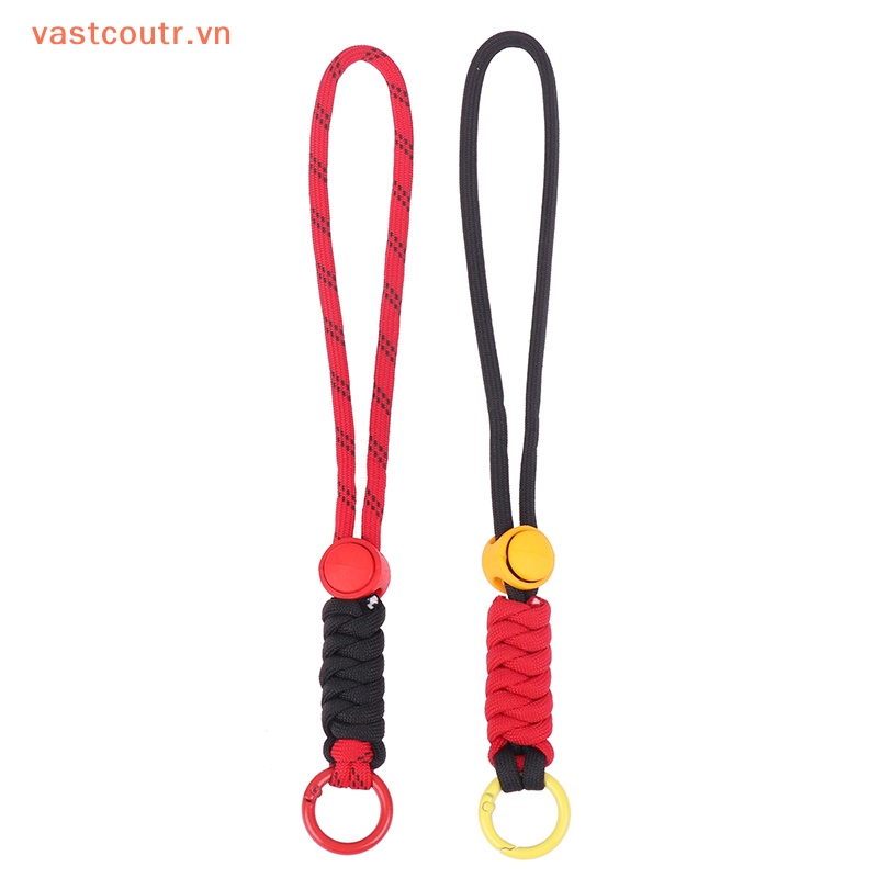 Coutr 1 Dây Đeo Điện Thoại Di Động Dạng Bện Ngắn Thắt Nút Màu Kết Hợp Sáng Tạo Có Thể Tháo Rời Chống Thất Lạc VN