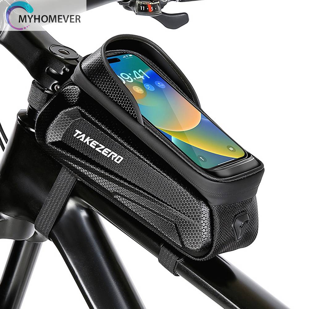 Ốp Điện Thoại EVA Cứng Kèm Giá Đỡ Màn Hình Cảm Ứng 1L Chống Thấm Nước Cho Xe Đạp TAKEZERO