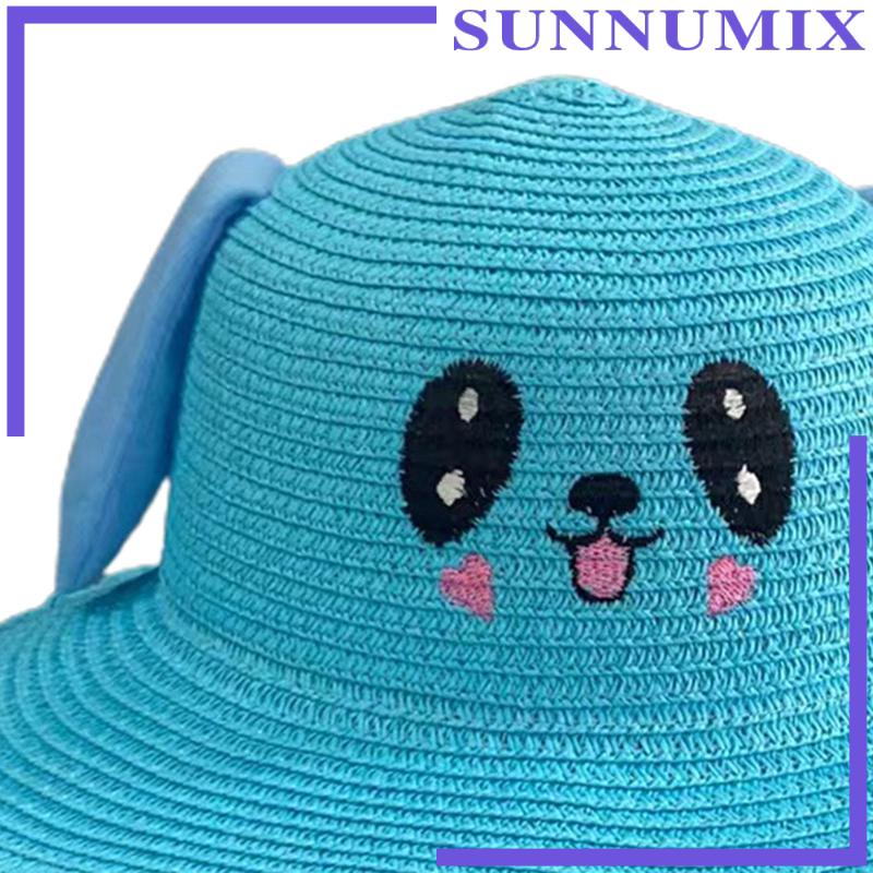Mũ Panama Đi Biển Gấp Gọn Tiện Lợi Dành Cho Bé 3-10 Tuổi