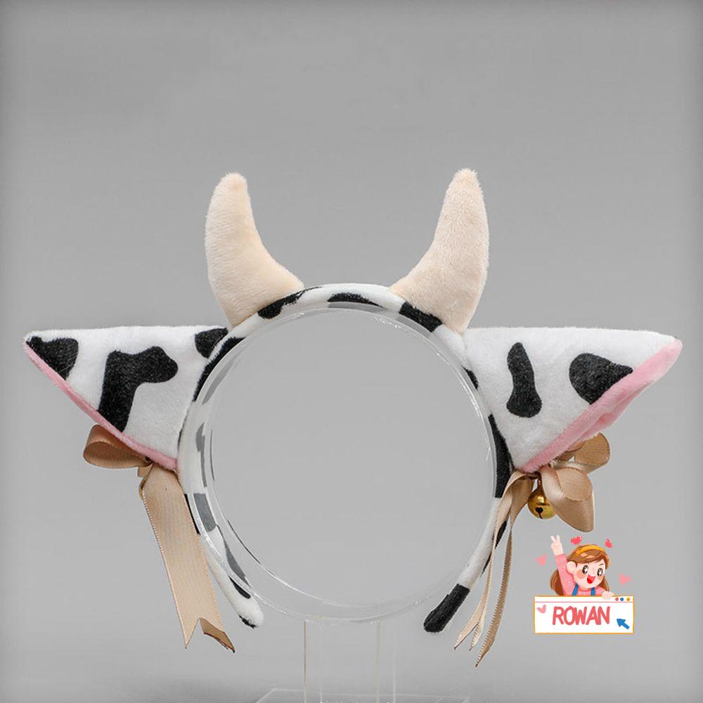 ROWANS Băng Đô Tai Bò Hóa Trang Halloween