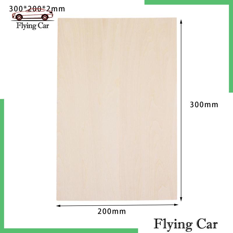 Bộ 5 Tấm Ván Ép Nhựa Plywood Dùng Làm Mô Hình Máy Bay Mini