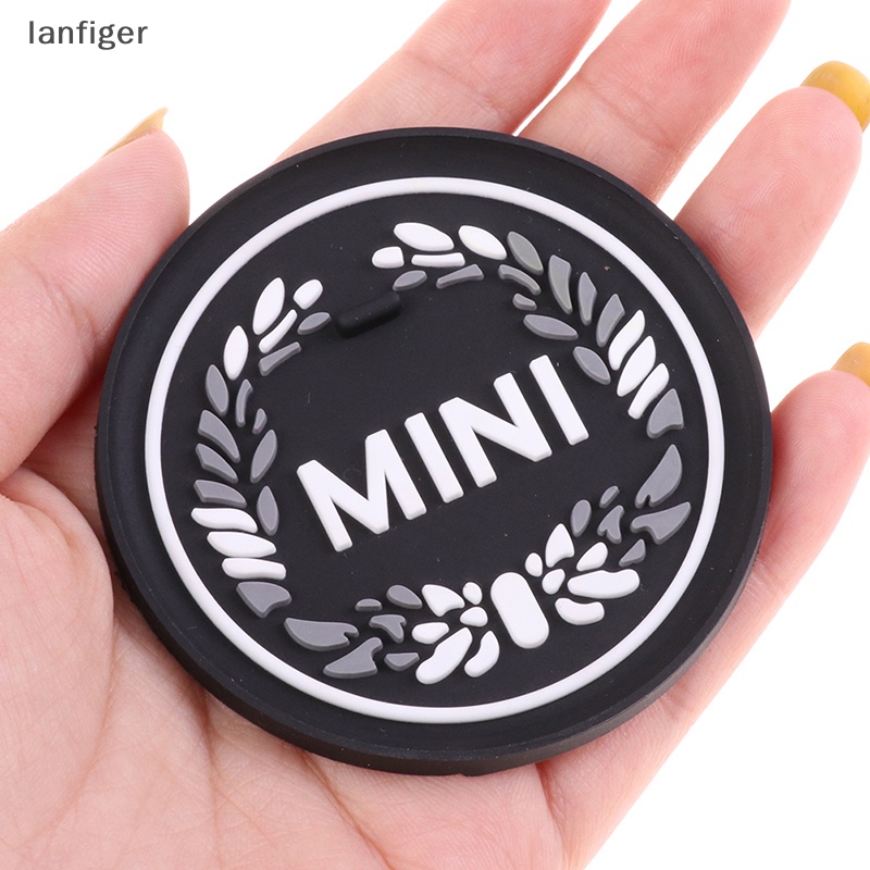 Đế Lót Ly Chống Trượt Bằng Silica Gel Kích Thước 65mm-75mm Dành Cho Mini Cooper 2011 2012 EN