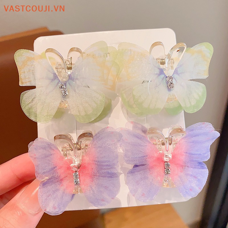 Kẹp Tóc Hình Bướm Xinh Xắn Cho Bé Gái