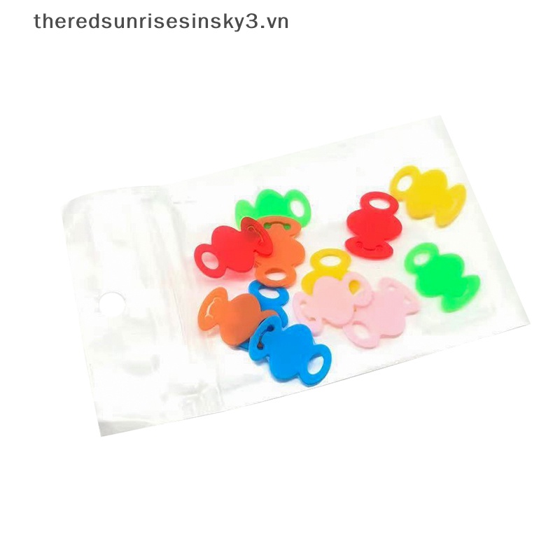 Bộ 12 Vỏ Bọc Chìa Khóa Bằng Silicon Nhiều Màu Sắc