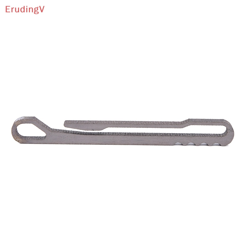 [ErudingV] 1 Chiếc Móc Treo Chìa Khóa Bằng Hợp Kim Titan Đa Năng Nhanh Chóng