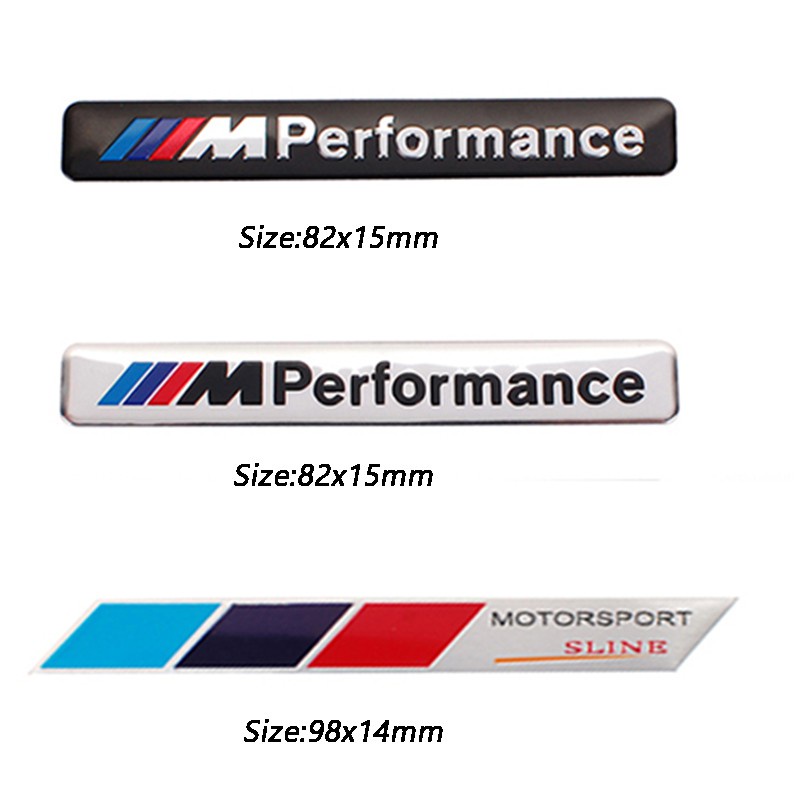 Miếng Dán Trang Trí Thân Xe Hơi BMW M Power M6 M8 E36 E39 E46 E90 E60 F10 F30 F20 G20 G30 E53 E85 E70 E84 F48 F15 G01
