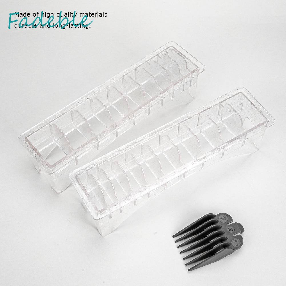 Hộp Đựng Lược Chải Tóc 10 Ngăn Bằng Nhựa Siêu Bền Tiện Dụng Cho Salon