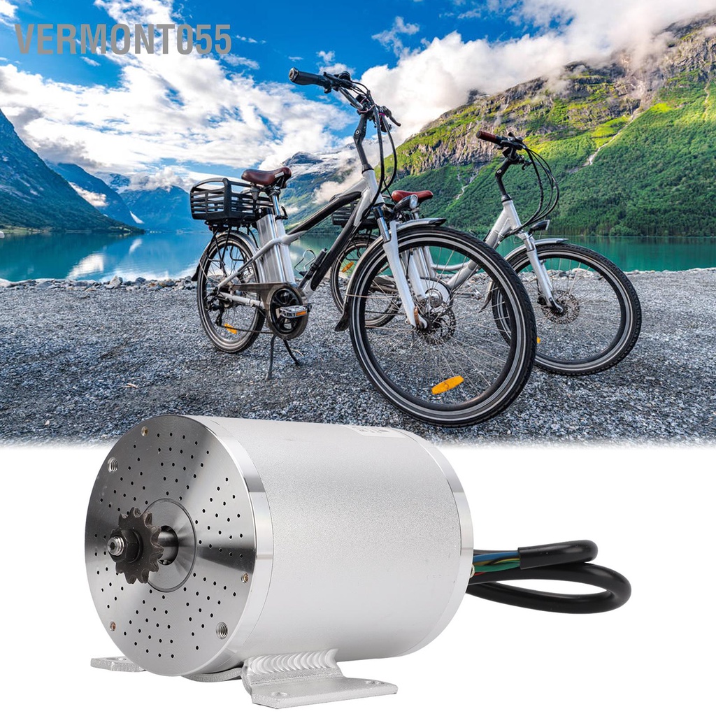 Vermont055 Bộ Động Cơ DC Không Chổi Than Điện 72V 3000W Có Điều Khiển Cho Xe Tay Ga Đạp Máy DIY Một Phần