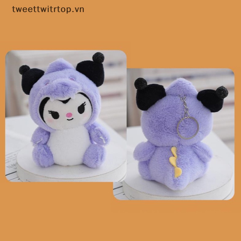 1 Móc Khóa Hình Đồ chơi nhồi bông 14cm Dễ Thương