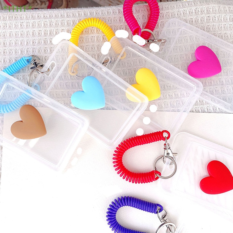 Bao Đựng Ảnh Thẻ Bằng Acrylic Trong Suốt 3 Inch In Hình Thần Tượng Mới