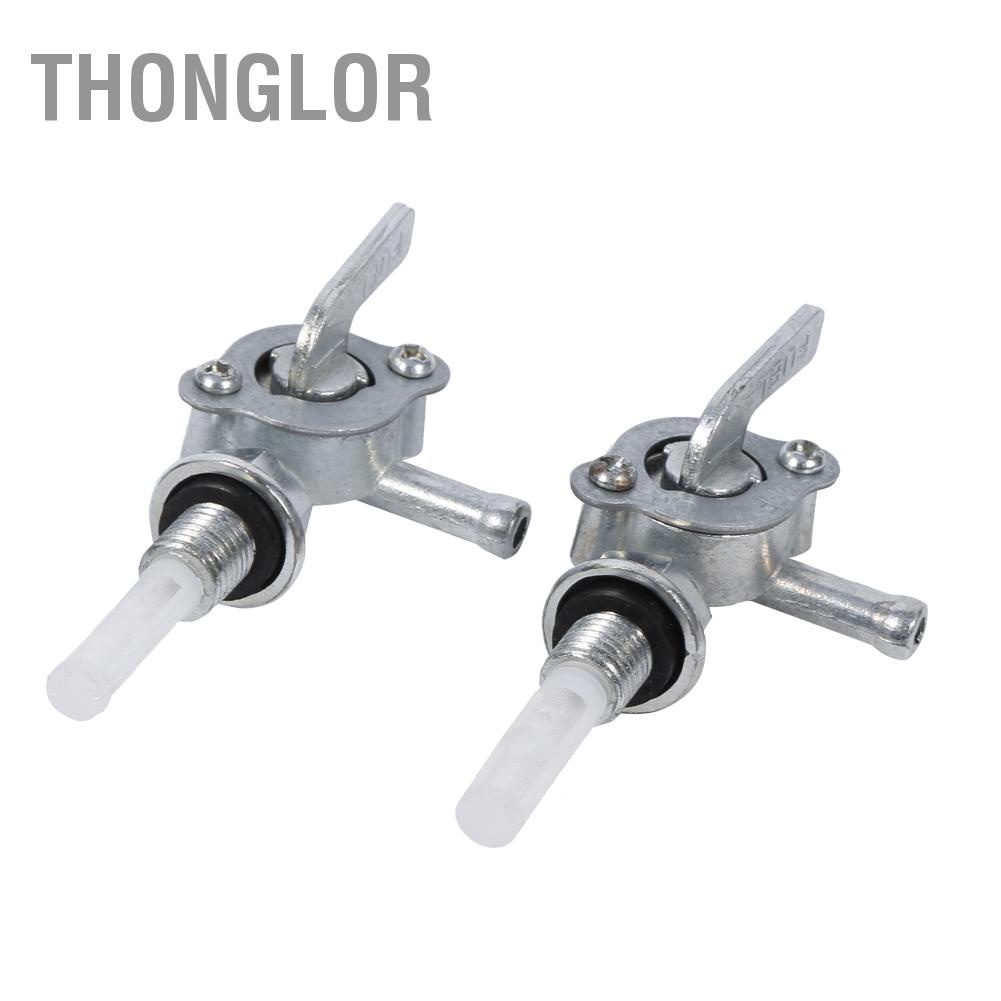 Thonglor 2 chiếc xe máy ATV Khí Xăng Bình Nhiên Liệu Van Công Tắc