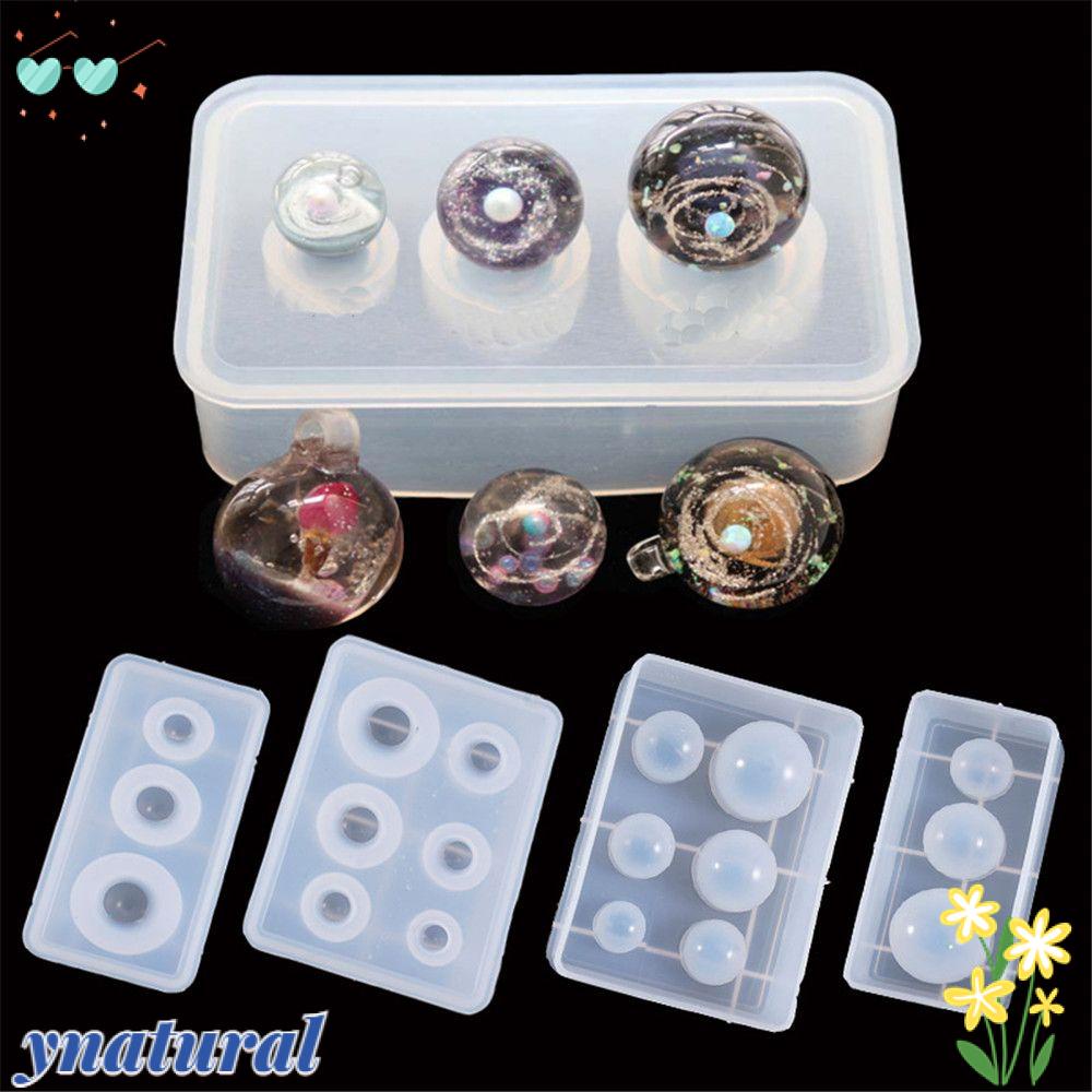 YNATURAL Khuôn Silicone Trong Suốt Dùng Để Làm Đồ Trang Sức Thủ Công