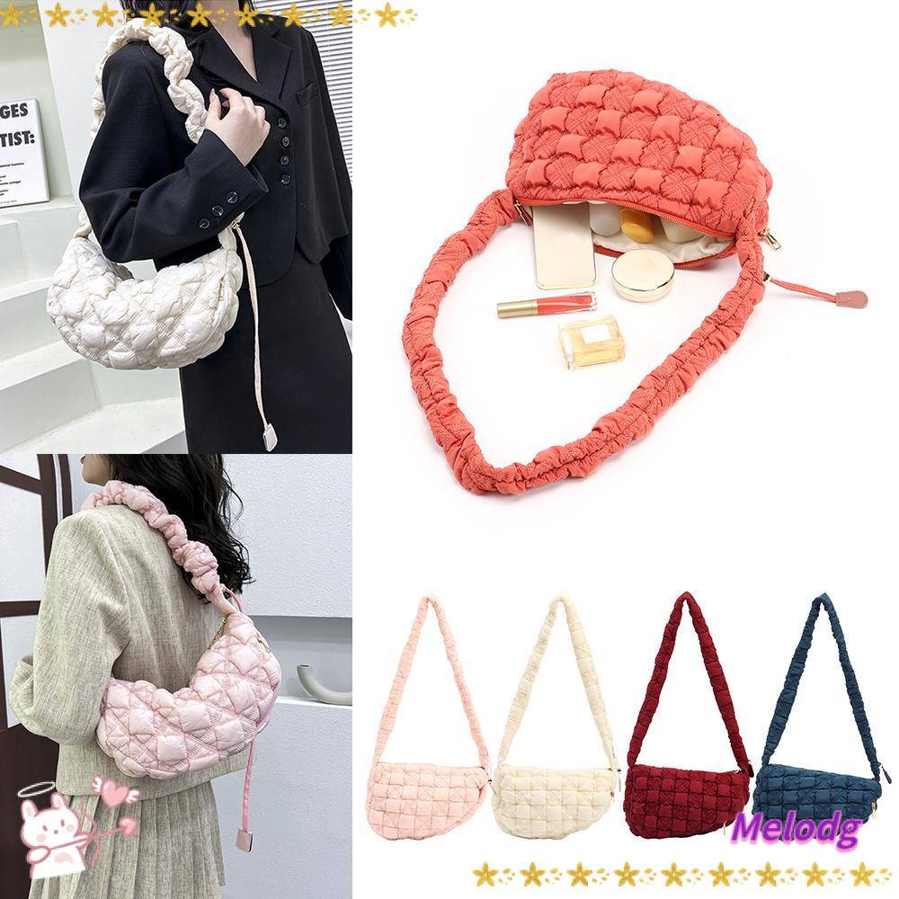 MELODG Túi Xách Đeo Vai Hình Đám Mây Kích Cỡ Lớn Kiểu Dáng Sang Trọng