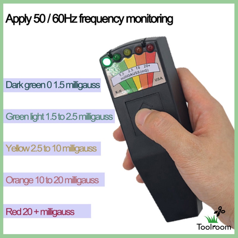 Đồng Hồ Đo Điện Từ K2 EMF Gauss Chuyên Dụng