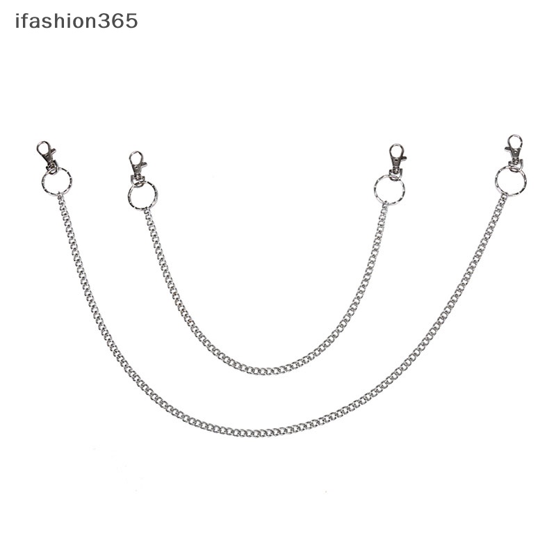 Dây Xích Kim Loại Đeo Thắt Lưng Quần Jean Phong Cách Punk Hiphop Thời Trang ifashion365