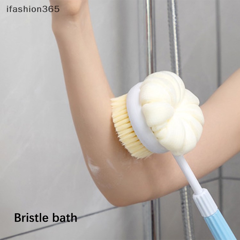 Bàn Chải Xốp Chà Lưng Mát Xa Cơ Thể Khi Tắm Có Tay Cầm Tiện Dụng ifashion365