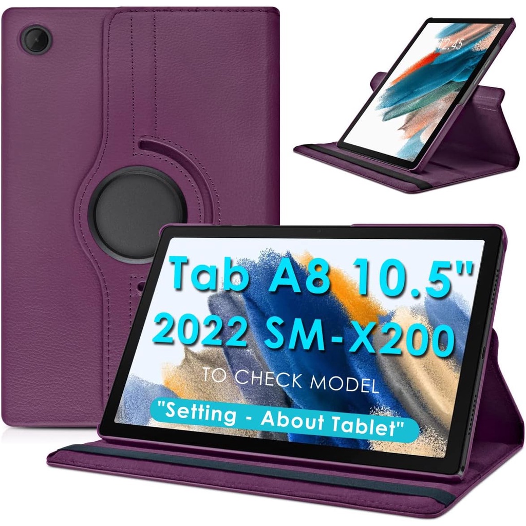 Bao Da Máy Tính Bảng Có Thể Xoay 360 Độ Cho Samsung Galaxy Tab A8 10.5 "2022