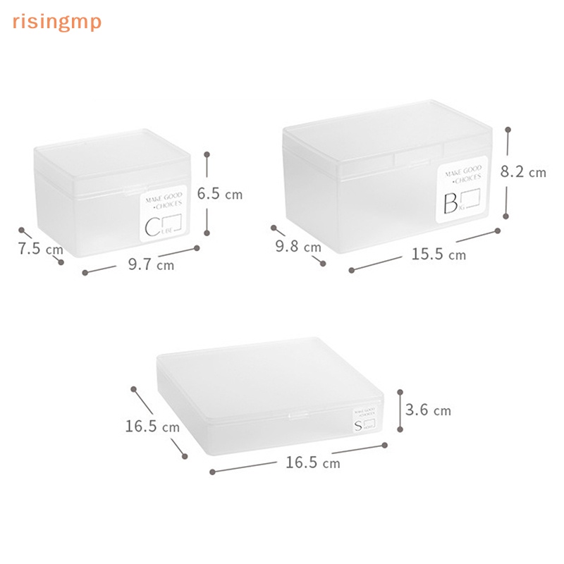 Hộp Đựng Thẻ Bằng Nhựa Trong Suốt Để Bàn Tiện Dụng