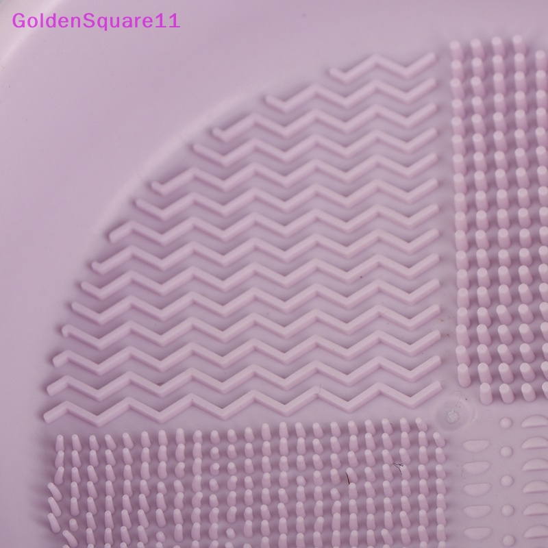 Dụng Cụ Vệ Sinh Cọ Trang Điểm Bằng Silicon Nhiều Màu Sắc