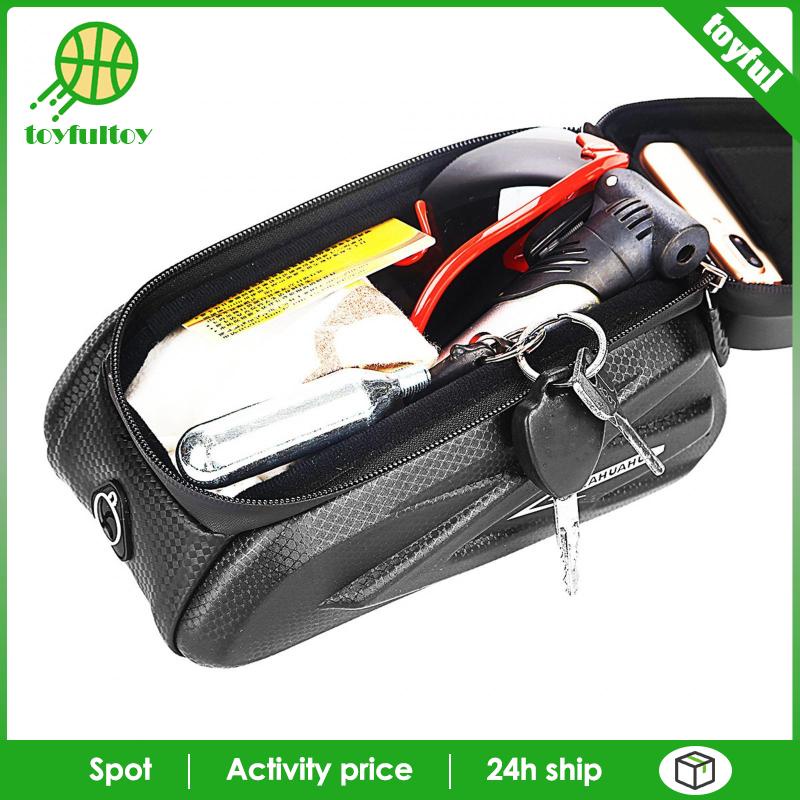 Túi Đựng Điện Thoại Cảm Ứng Gấp Gọn Gắn Khung Trước Xe Đạp Cho Nam