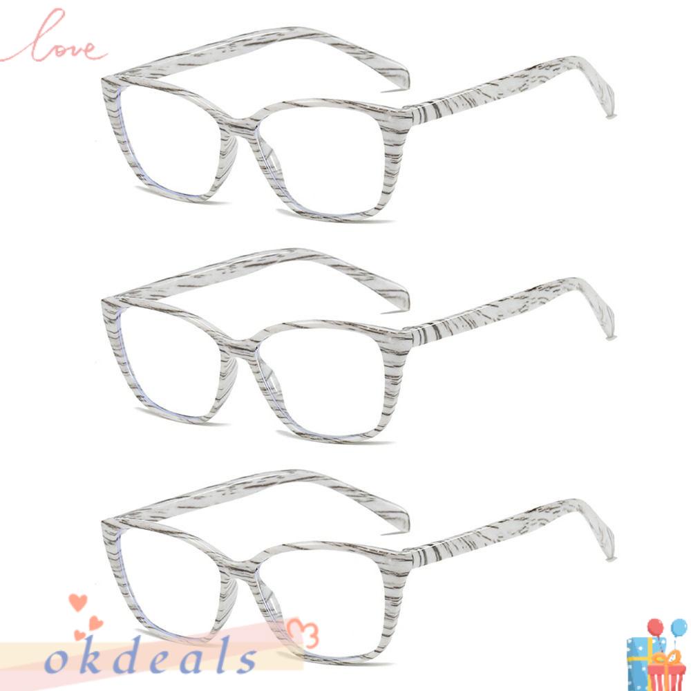 OKDEALS Kính Đọc Sách Gọng Hoa Siêu Nhẹ Phong Cách Vintage Thanh Lịch Cho Nam Và Nữ