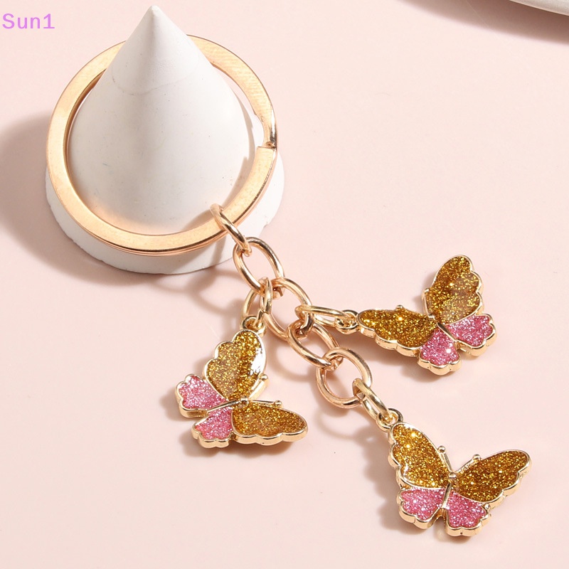 Sun1 > Móc Khóa Hình Bướm Dễ Thương Thời Trang Cho Nữ