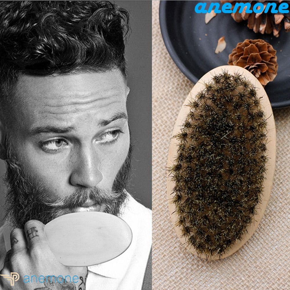 ANEMONE Set 2 / 3 Lược Chải Râu Mềm Mại Chống Tĩnh Điện Chuyên Nghiệp Cho Nam Giới