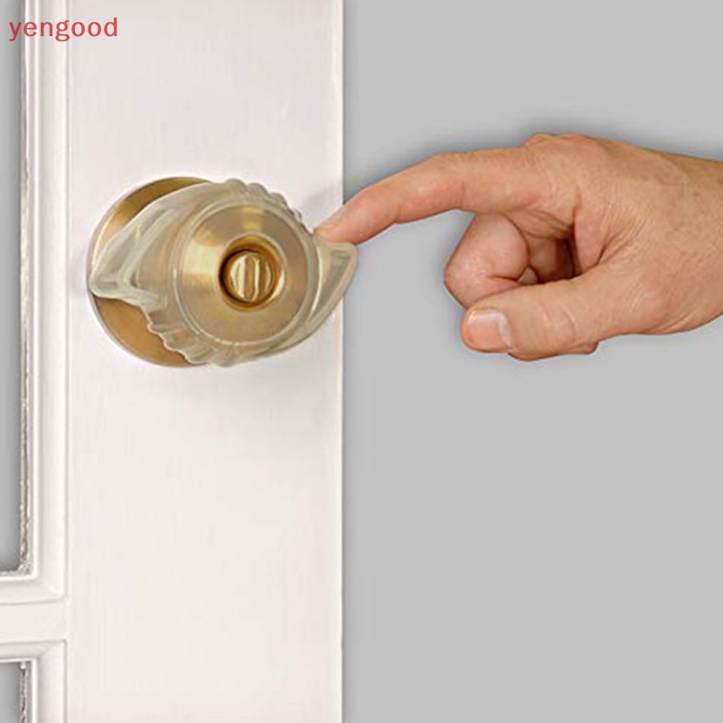 Miếng Đệm Silicon Dày Dặn Mềm Mại Bọc Khóa Cửa Chống Va Chạm Chống Bụi Bảo Vệ An Toàn