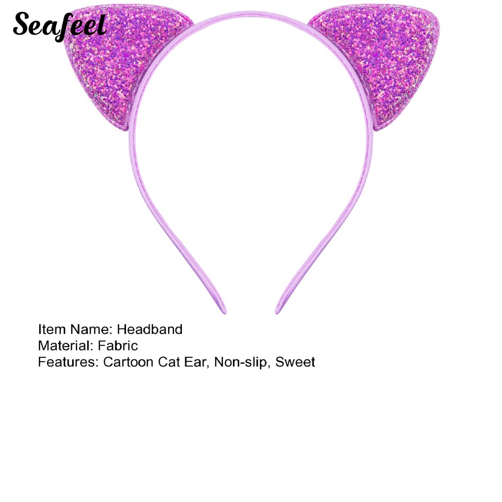 Cài Tóc Tai Mèo Nhiều Màu Đáng Yêu Cho Bé Gái