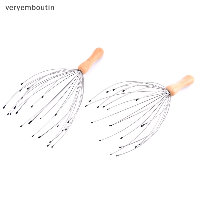 Dụng Cụ Mát Xa Da Đầu Giúp Thư Giãn Sâu Kích Thích Mọc Tóc Và Giảm Căng Thẳng