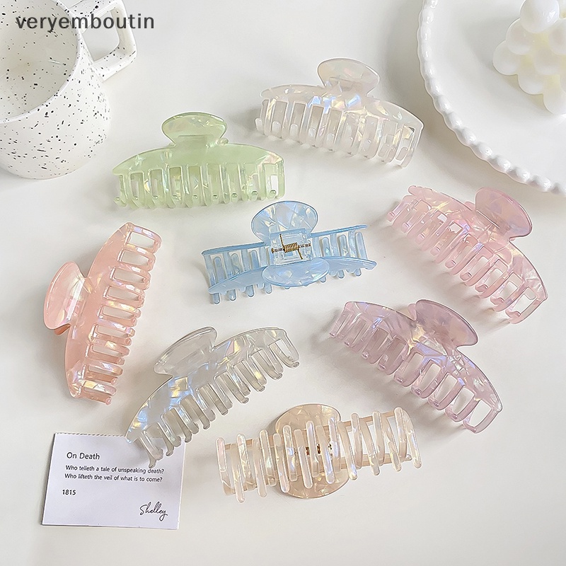 Kẹp Tóc Màu Sắc Lãng Mạn Thời Trang Mùa Hè Cho Nữ