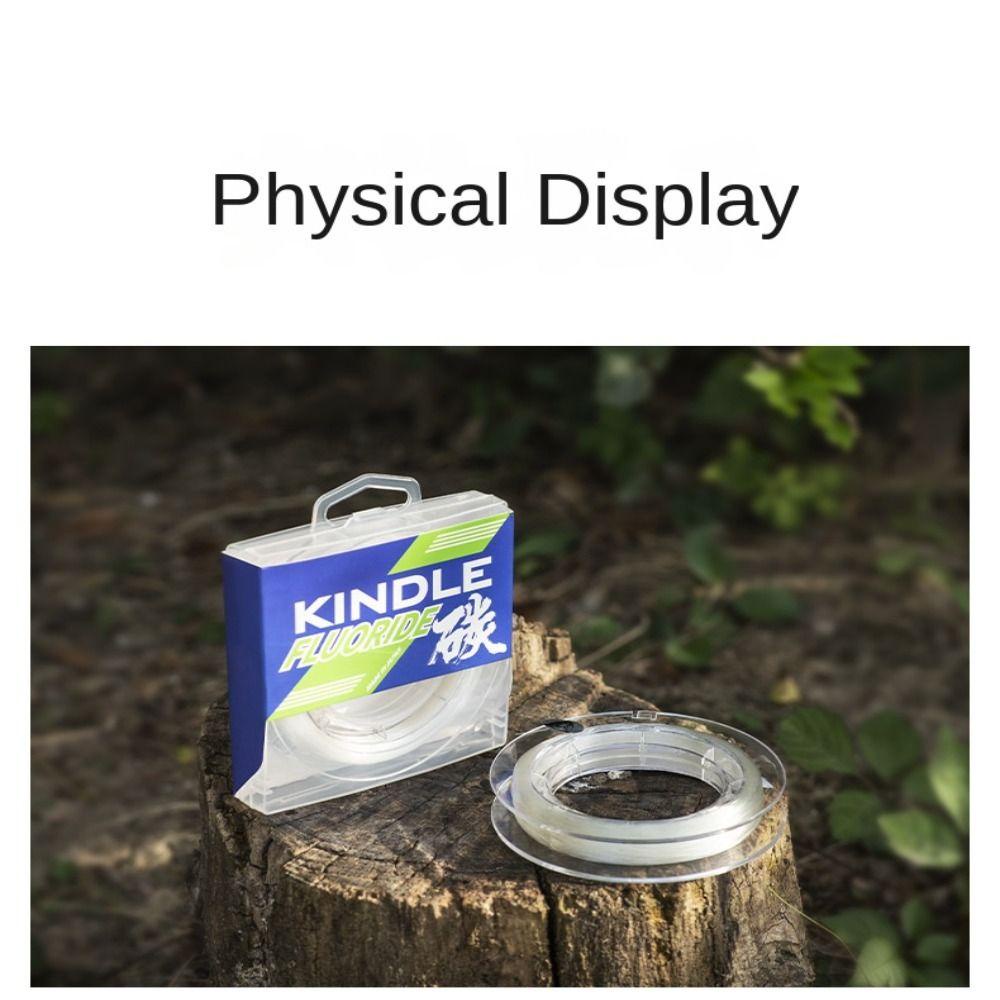 PEARLVN Cuộn Dây Câu Cá Bằng Sợi Carbon Trong Suốt Siêu Bền Chất Lượng Cao Kiểu Nhật Bản