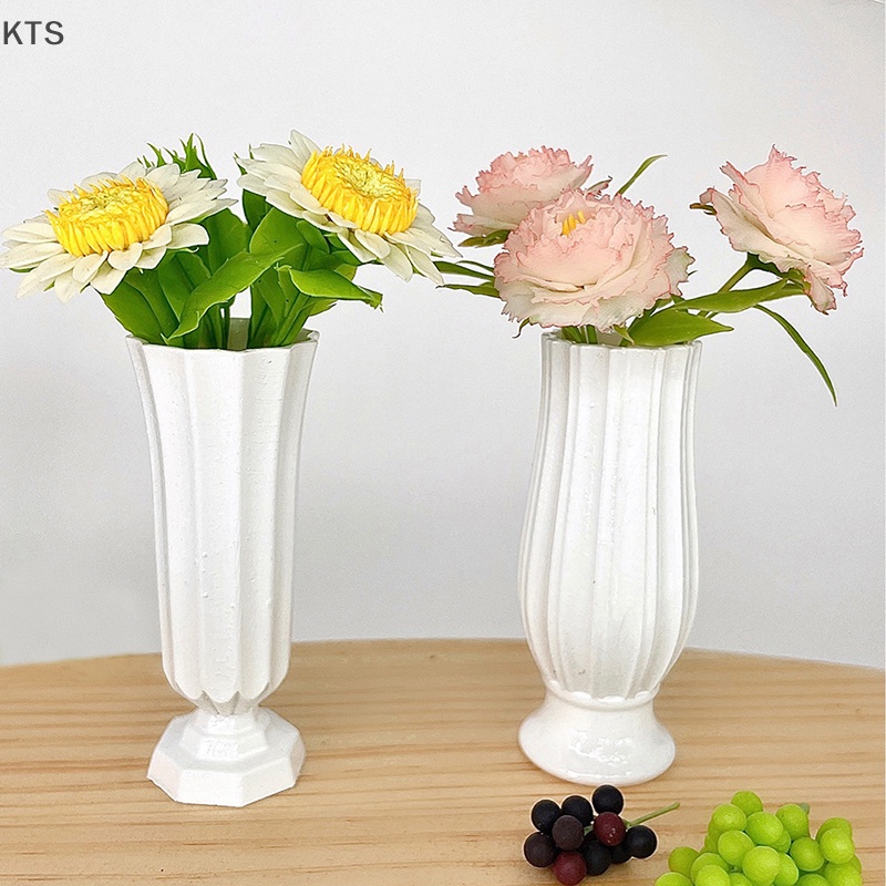 Bình Hoa Mini Tỉ Lệ 1 / 6 Xinh Xắn Dùng Để Trang Trí Nhà Búp Bê