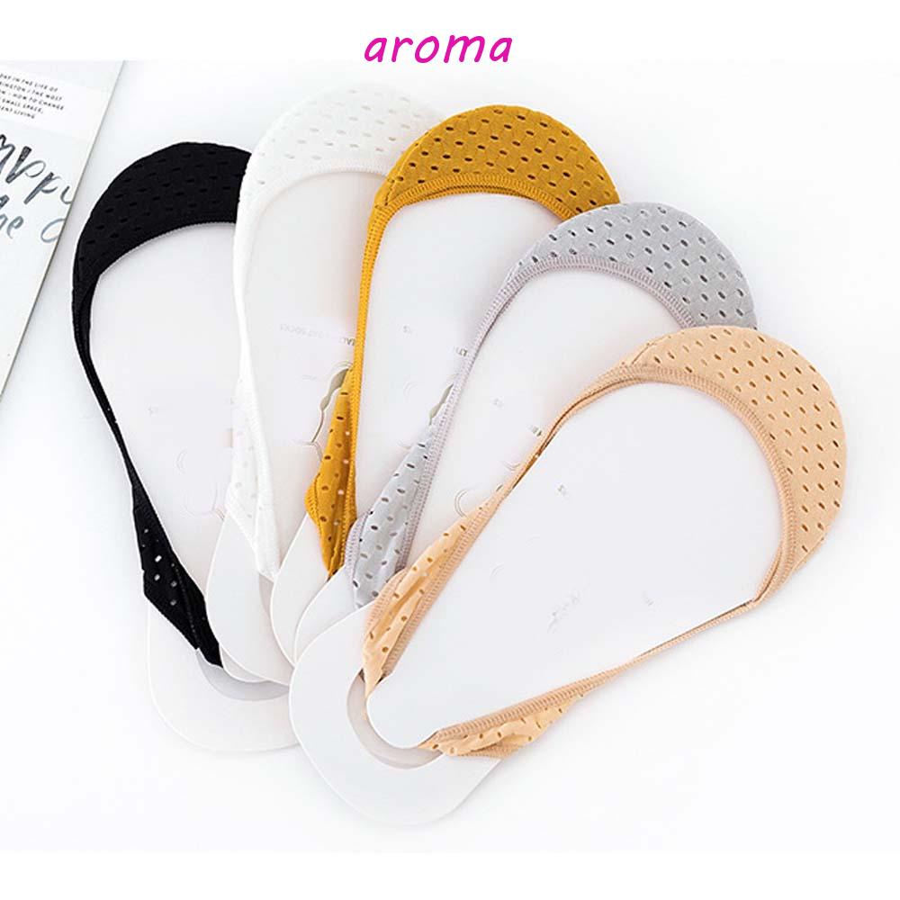 AROMA Vớ Thuyền Bằng Silicon Mềm Chống Trượt Bản Rộng