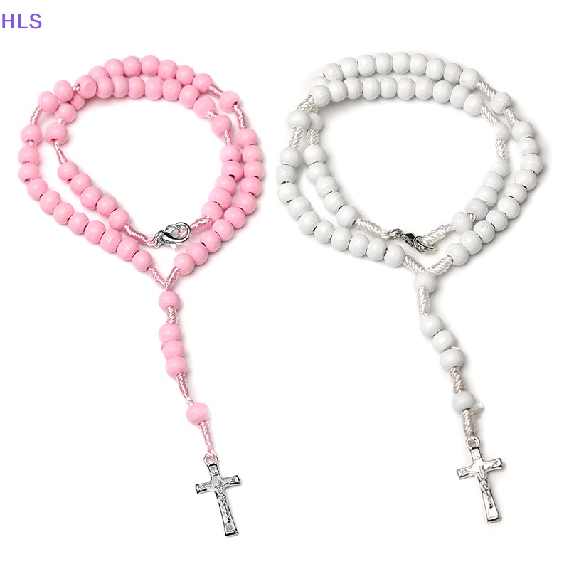 [HLS] Vòng Cổ Mặt Thánh Giá Bằng Rosary Thiên Nhiên Cổ Điển