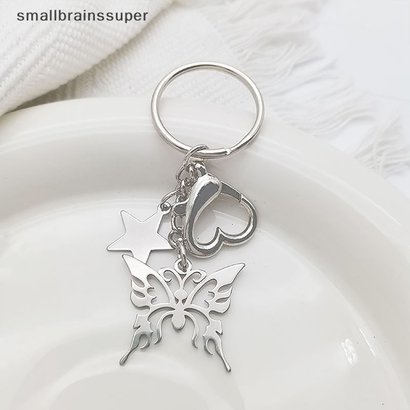 Móc Khóa Điện Thoại Y2K Hình Bướm Rỗng Thời Trang SBS