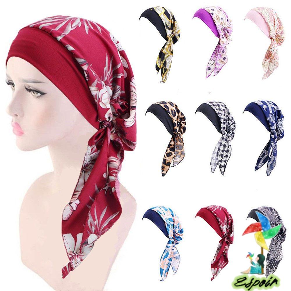 ESPO Mũ Trùm Đầu Co Giãn Thời Trang Cho Nữ