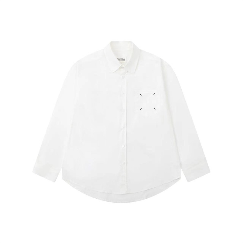 M &amp; ais &amp; on &amp; M &amp; ar &amp; gie &amp; la &amp; - - Áo Sơ Mi Thêu Họa Tiết Có Bốn Góc Thời Trang Phù Hợp Với Cả Nam Và Nữ
