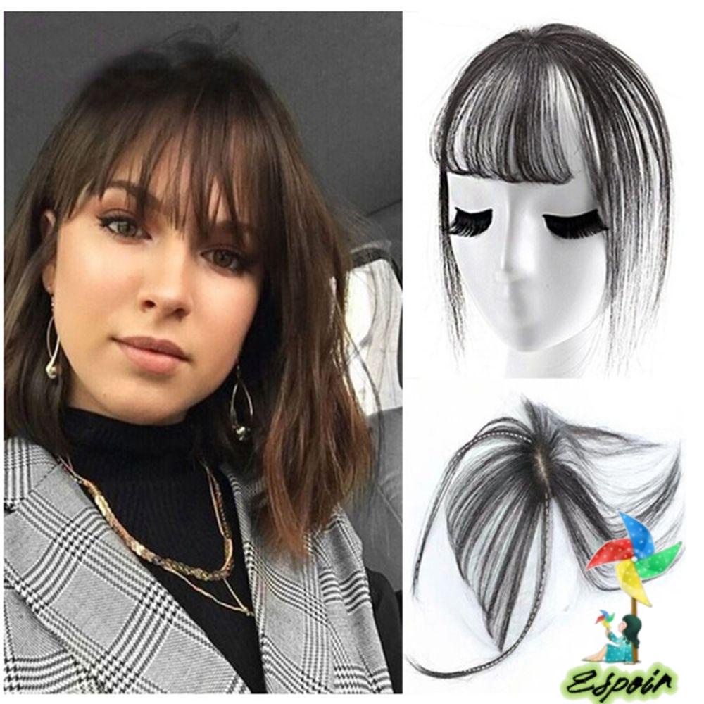 ESPO Kẹp Tóc Mái 3D Vô Hình Không Đường May Cho Nữ