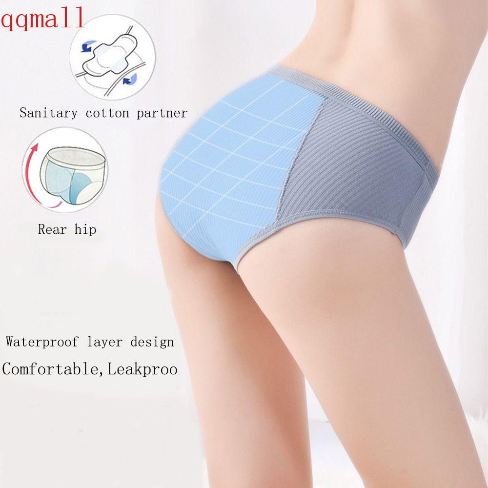 QQMALL Quần Lót Ren Lưng Vừa Chống Rò Rỉ Thời Trang Quyến Rũ Cho Nữ