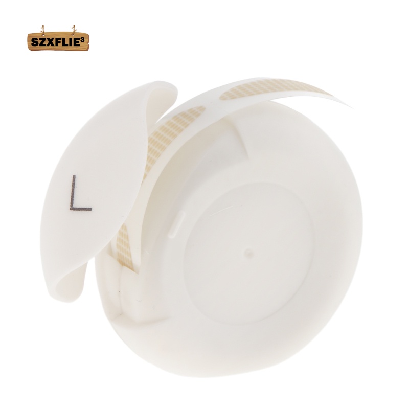 Set 300 Miếng Dán Kích Mí Vô Hình Kèm Hộp Đựng Màu Cam